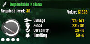 The Katana stats example