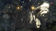 The cave doors entrance in the Definitive Edition