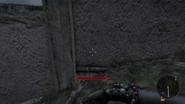 Attacking with the weapon in the original game