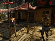 Zoey and Trevor in Paradise Survival Camp