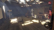 The main set area