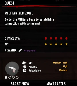 DIR militarized zone