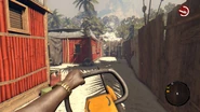 Using the chainsaw