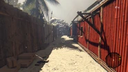 The first outside area