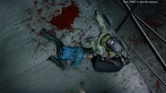 Frank, being eaten by the infected