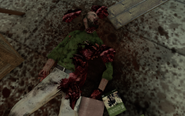 Sergeant Moore's dead body