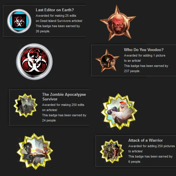 User Blog Jur1z Updating Some Badges Dead Island Wiki Fandom