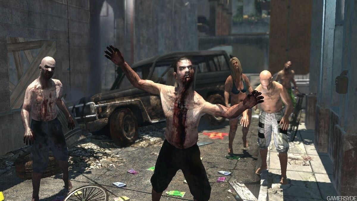 XBOX 360 Zombie Game Lot of 3: Dead Island, Left 4 Dead, Dead