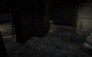 The back room, containing a mod table and direct access to the jungle