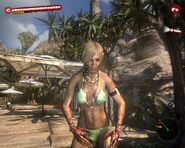 A female Infected in Resort.