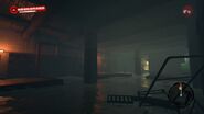 The flooded generator room