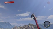 A modded crowbar in the Definitive Edition of Dead Island