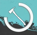 The icon for a blue 'rare' rarity Fire Axe