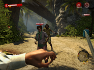 Infected in Flooded Jungle in Dead Island: Riptide