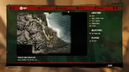 A more detailed look at it on the map