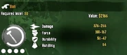 Fully upgraded level 30 Ban