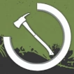The icon for a green 'uncommon' rarity Fire Axe