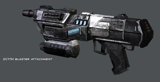 A DC17 Blaster Attachment
