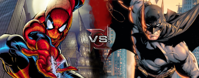 batman vs spiderman comic