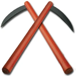 A simple pair of Kama scythes