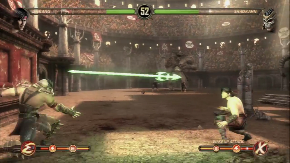 1068 Mortal Kombat II Plus (ARC) Bosses (1/2): Shao Kahn gameplay