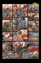 Jonah Hex killing a bunch of goons with his gunskills.