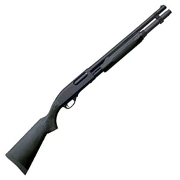 A Reminton 870 shotgun