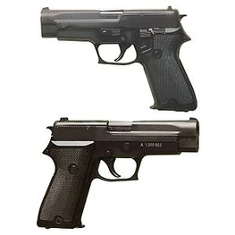 The Sig-Sauer P220 handgun