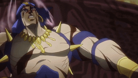 JoJo and Caesar's Epic Pose (dubbed version) on Make a GIF