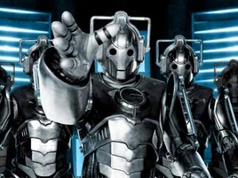 Cybermen on bbc