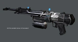 A DC17 Sniper Rifle attachment