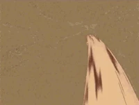 Luffy's superspeed in the technique known as Gomu Gomu no Storm(click to see animation)
