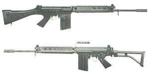 FN FAL assault rifle
