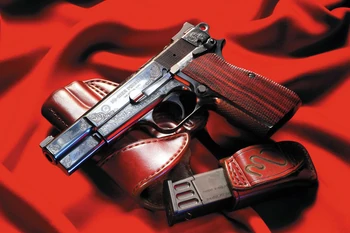 A customized Browning Hi-Power