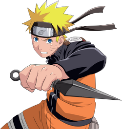 Naruto with Kunai