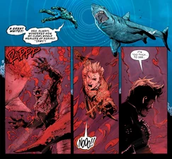 Croc Eviscerates A Great White Shark