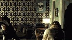 Demonstration of some of Sherlock's fighting abilities (and no hes not the one with the sword)