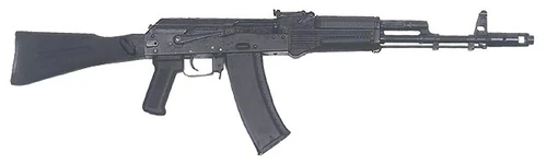 The AK-74M.