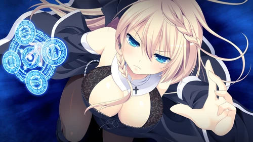 Her magic is over there, Appel/Laq.