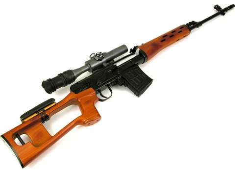 The Dragunov SVD.