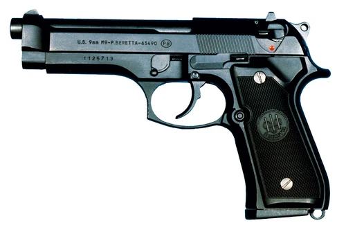 The Baretta M9.