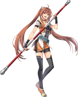 It's kind of remarkable how her weapon's never changed appearance over four years