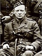 Sir Winston Churchill, circa World War I