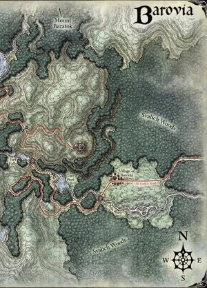 Strahd Map of Barovia