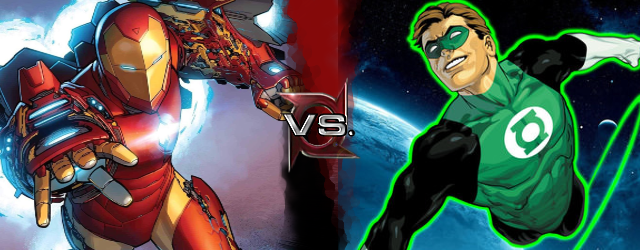 green lantern vs iron man