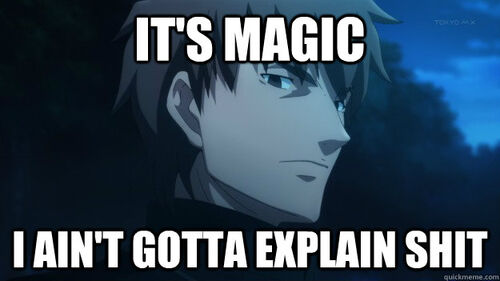 I wanted to put an image of him using numerology in the manga, but then I found this image.