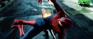 Spider-Man dodges gunfire with ease