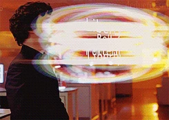 Sherlock entering his Mind Palace