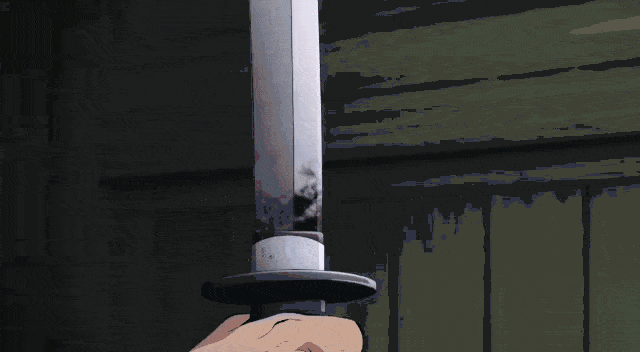 Tanjirou Nichirin Blade.gif