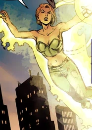 Light's sister, Lime, in flight with energy (Light and Lime posses the same powers so this can demonstrate Light's abilities as well.)